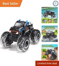 1:16 Waterproof Monster Truck - RC Amphibious All-Terrain Adventure Toy for Kids