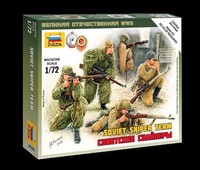 Zvezda 6193 - 1/72 Wargame Addon Sovietische ScharfschüTzen - Neu