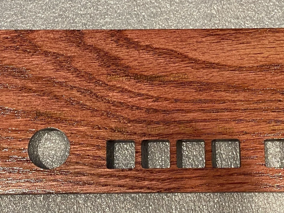 Placa frontal NAD 3020 roble brillante (bombay) #042 amplificador no incluido HACER OFERTA Foto 3 de 4