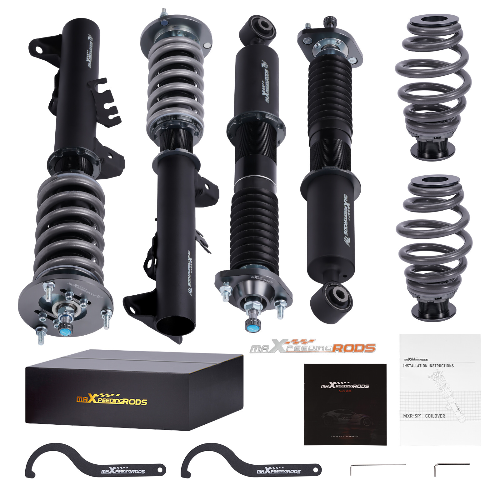 Performance Coilovers for BMW E36 Touring 1994-99 320i 323i 328i Front Rear