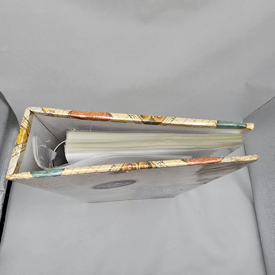 Álbum de fotos Pioneer de 3 anillos de metal cromado para fotos 504 4x6 mapas de colección de EE. UU. Foto 4 de 4