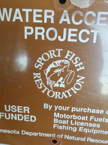 Sport Water And Sign Fishing boat motorboat fuels 12x12 - Picture 3 of 6