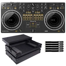 Pioneer DDJ-REV1 Scratch Style 2-Channel DJ Controller w Black Flight Case