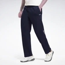 New Reebok Men's Athletic Warm-Up Track Performance Training Essentials Pants