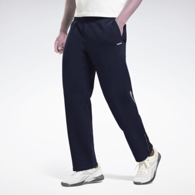 New Reebok Men's Athletic Warm-Up Track Performance Training Essentials Pants
