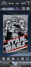 Topps Star Wars Digital Card Trader TFA Classic Stickers Pack Art Insert