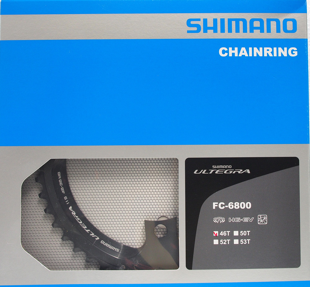 Shimano Ultegra FC-6800 Chainring 46T for 46-36T, 11 speed