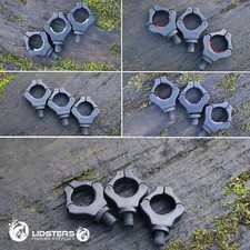 3 x Lidsters Rod Rests Secure Rod Back Butt Rest Carp Fishing