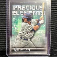 2023 Bowman Platinum Baseball Jace Jung Precious Elements Insert #PE-13 Tigers