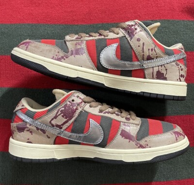 Size 9 - VNDS 2007 Nike Dunk Pro SB Low Freddy Krueger