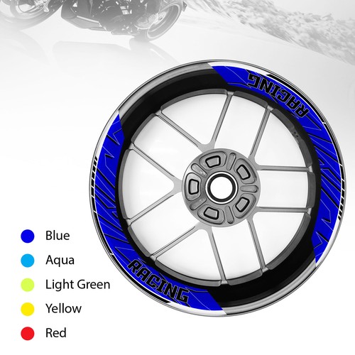 17 inch Vinyl Wheel Rim Stickers S24W For ER0F 09 10 11 12 13 10 15 10