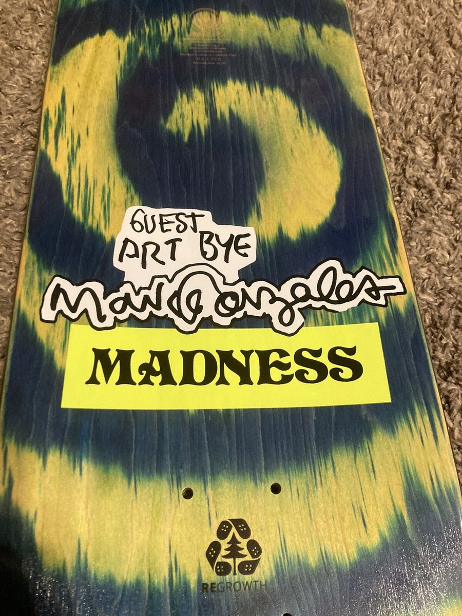 MADNESS Jack Fardell Skateboard Deck Art By Mark Gonzales