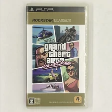Grand Theft Auto Vice City Stories Rockstar Classics w/ Map 2011 PSP Japanese