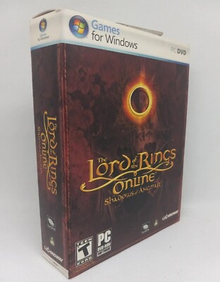Lord of the Rings Online: Shadows of Angmar PC Game * Win XP/Vista * Brand New