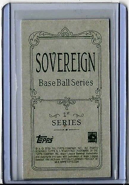 2020 Topps 206 Stan Musial Sovereign Back /113  Cardinals HOF!  Look! - Image 2 of 2