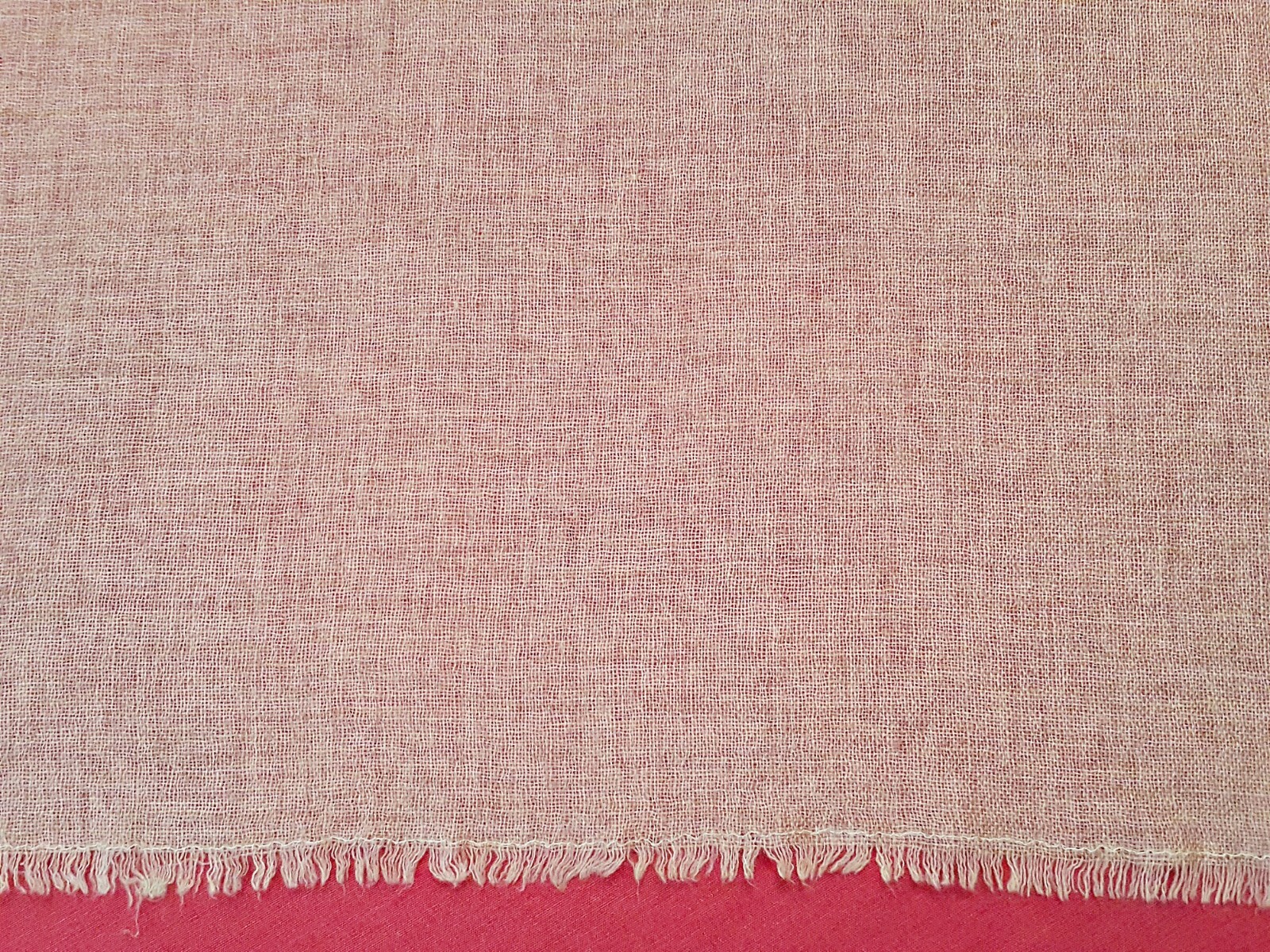 VINTAGE AUTHENTIC MANZINI SOLID BEIGE CASHMERE ME… - image 2