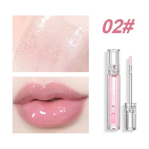 High Glossy Transparent Lip Gloss Lasting Moisturizing Nourishing Shiny Crystal - Picture 8 of 17