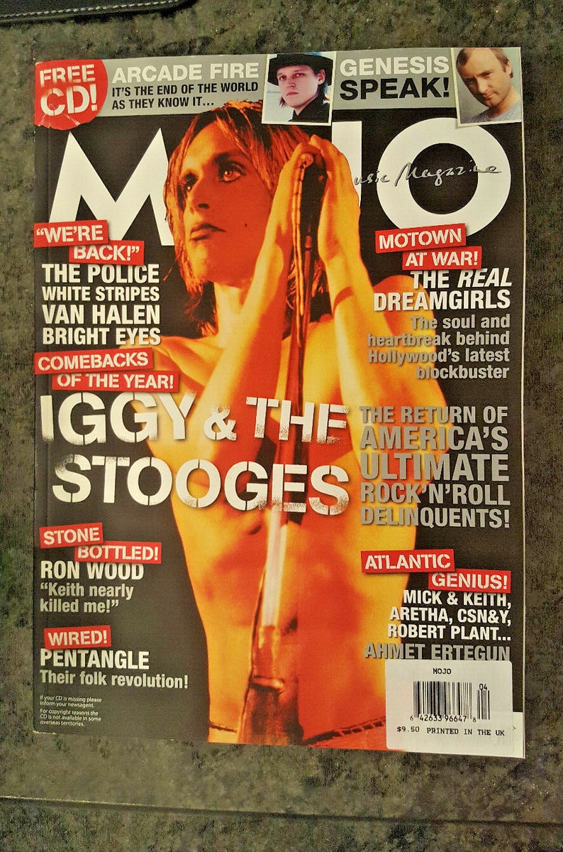 MOJO Magazine #161 2007 IGGY & STOOGES PENTANGLE GENESIS ARCADE