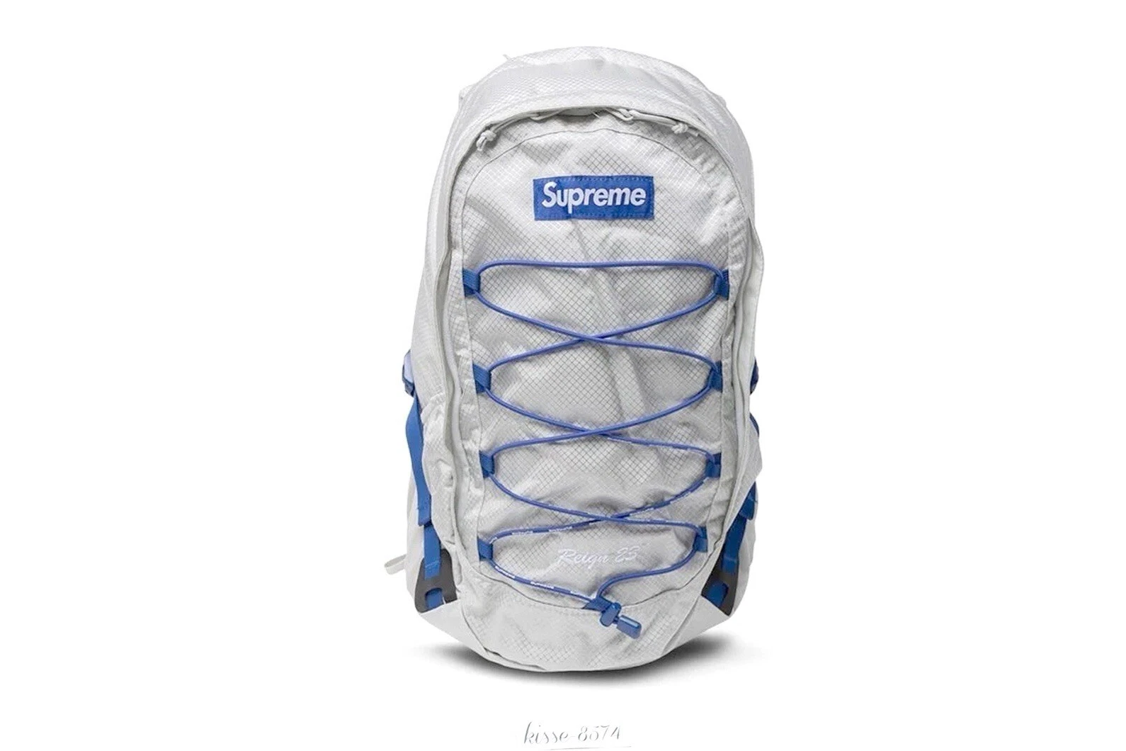Sac à dos argent suprême SS22 règne rare