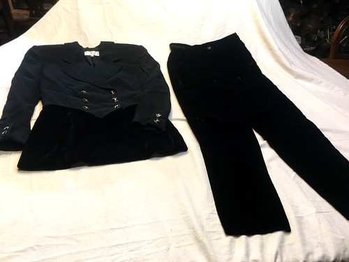 Valentino Boutique / Miss V, VALENTINO MISS V Vintage Com.to Damen Jacke und Hose MADE ITALY GR 42 C7525