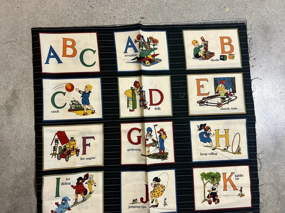 Sandy Koop It’s Elementary Fabric Panel Alphabet - Image 2 of 4