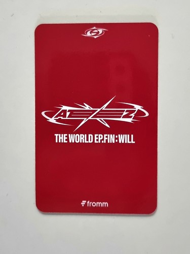 ATEEZ THE WORLD EP.FIN : WILL Photobook Digipa Official Photocard POB Lucky Draw - 第 82/144 張圖片