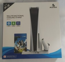NexiGo PS5 Vertical Stand with Headset Holder Multifunctional Stand with Cooling