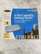 New Belkin F5D5231-4 DSL Gateway 4-Way Ethernet Router