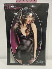 Seven Til Midnight Chemise And Thong Set STM9475P One Size