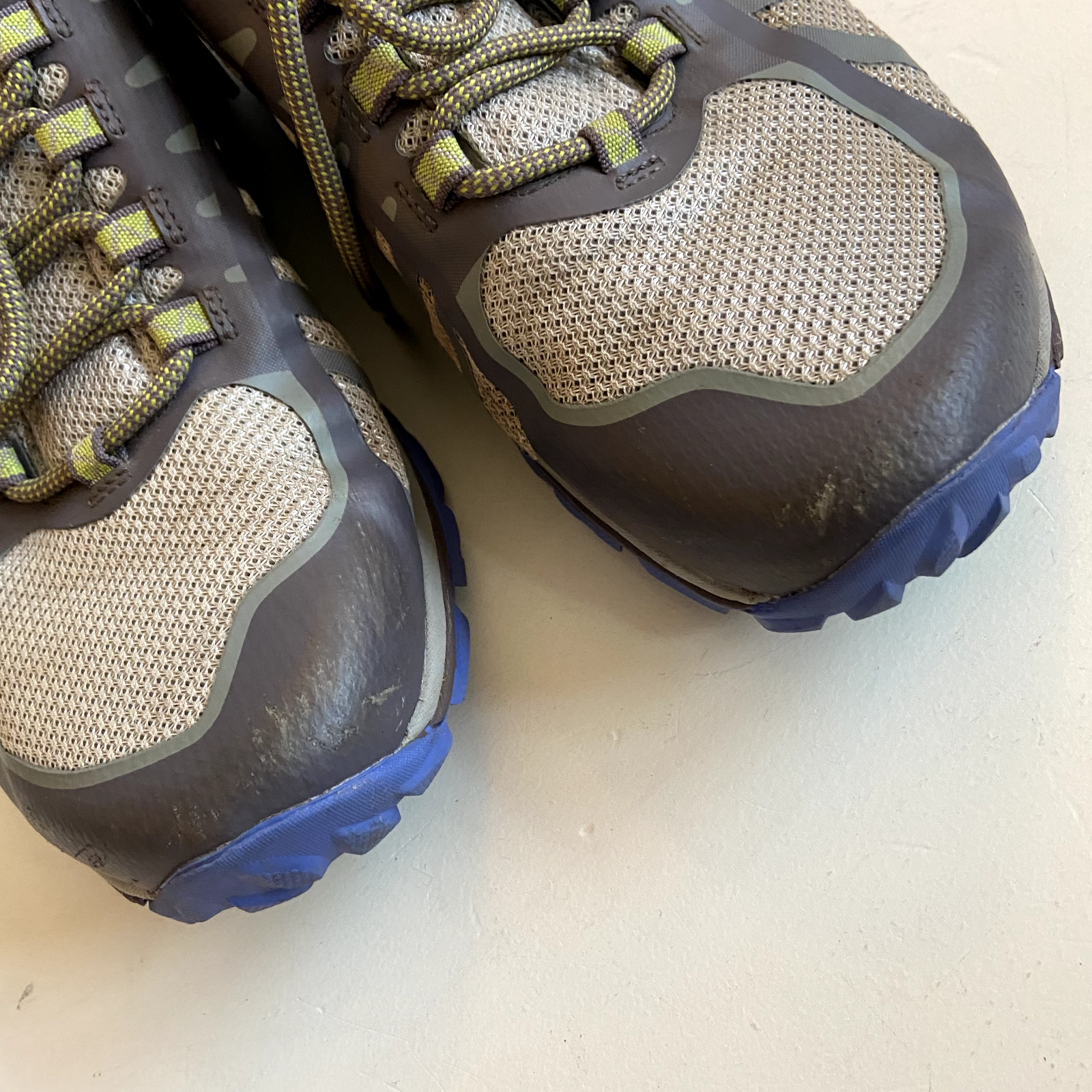 Stivali da trekking Merrell da donna Siren Edge Q2 grigio J41324 rete stringata 7 M