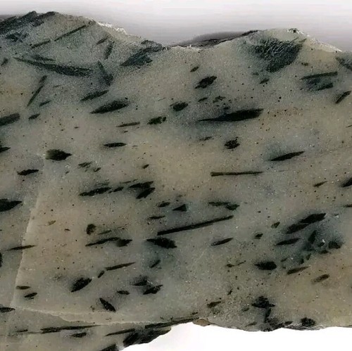 INDIAN GREEN TOURMALINE in ADVENTURINE SLAB ~ 234 grams/ rough agate jasper cab