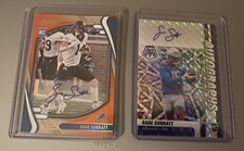 2021 Panini NFL Sage Surratt Auto Lot Mosaic Absolute RC Detroit Lions