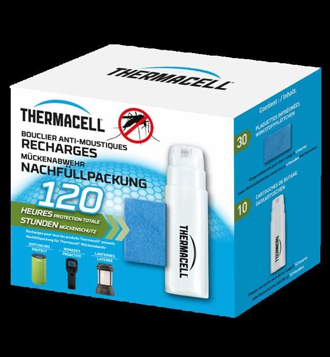 Thermacell Threcharg120 - Ricariche 120 Ore - Repellente Per Zanzare E Zanzare T