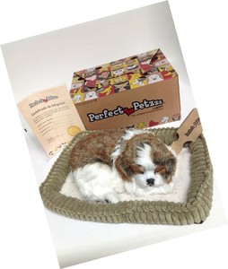 Perfect Petzzz Huggable Breathing Puppy Dog Pet Bed Shih Tzu Ebay