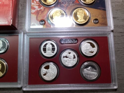 2010-S U.S. Mint w/14 Coins Silver Proof Set from San Francisco Mint-121424-30 - Picture 4 of 9