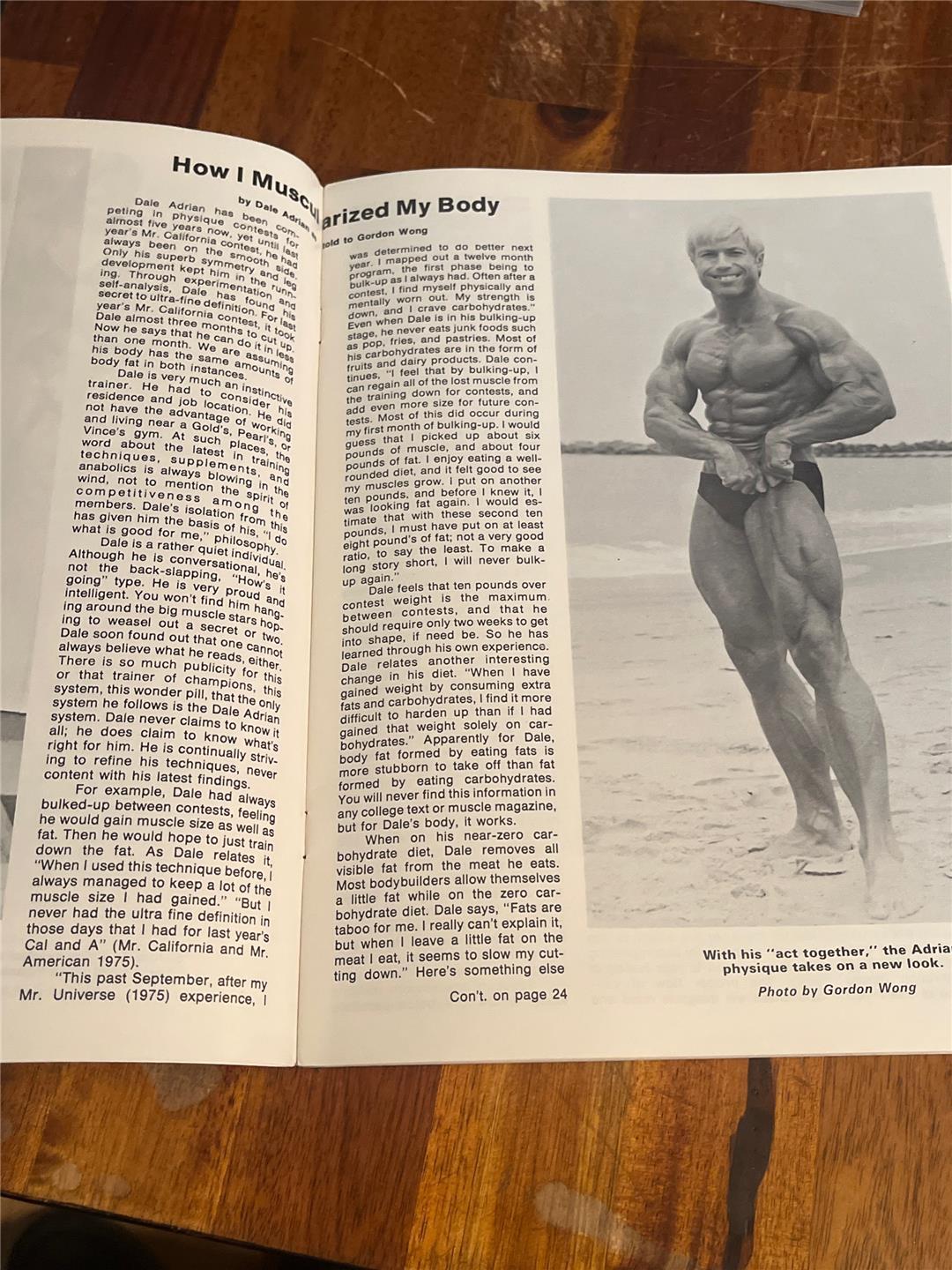 MUSCLE DIGEST bodybuilding magazine FRANK ZANE 1977 eBay