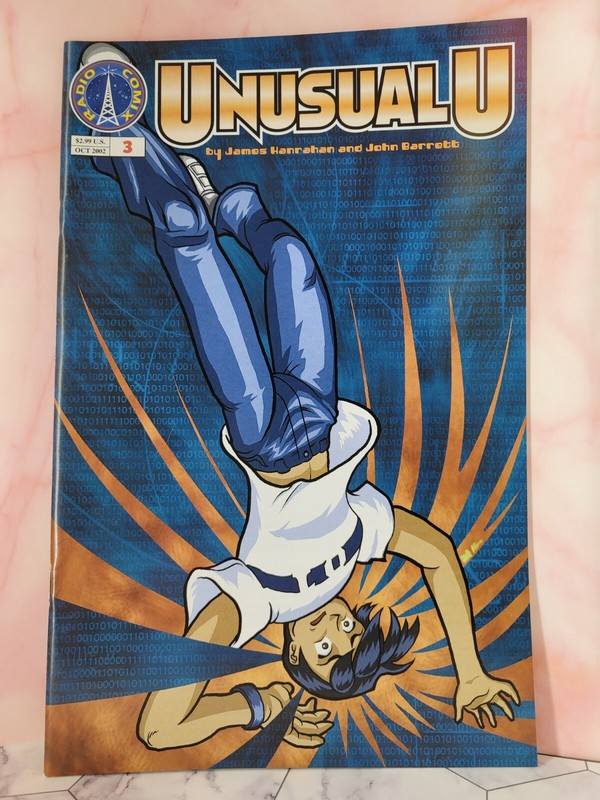 Unusual U #3- 2002, John Barrett, James Hanrahan, Manga Comic, Radio Comix, VF!