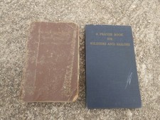 US WW2 Lot 2 Livres New Testament & Livre de Prieres pour les Soldats Americain