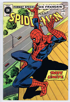 L'Etonnant Spider-Man #66 Editions Heritage 1976 FRENCH/CANADIAN