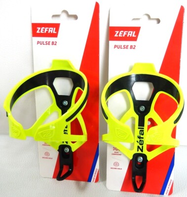 Porte-bidons Zéfal Pulse B2 - Lot De 2 - Couleur Jaune/noir - Neufs Sous Blister
