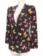 1990s VINTAGE ALLUMETTE PARIS Butterfly Blazer/ Jacket  FR T2 UK 12 STUNNING