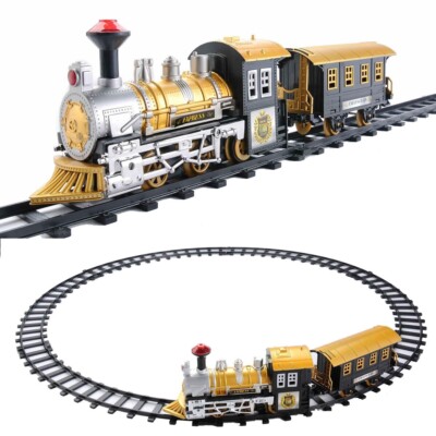 8-Piece Fast Forward B/O Animated Classic Train Set with Sound
