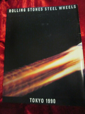 Rolling Stones - Steel Wheels Tour Tokyo, Japan 1990 JAPAN Program
