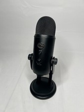 Yeti Premium Multi-Pattern USB Microphone with Blue VO CE black, no cable