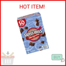 Swiss Miss Milk Chocolate Flavor Hot Cocoa Mix, 1.38 oz. 50-Count