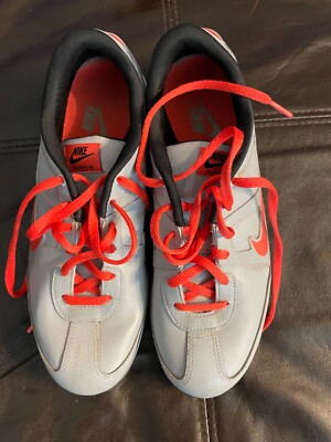 Nike Oceania Womens Running Athletic Shoes Size 8.5 446319-080 Grey Orange