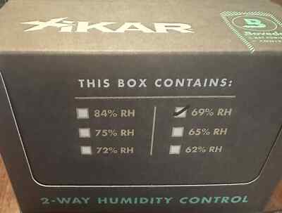 Xikar 69% RH Boveda 2-Way Humidity Control XB69-60C w/ Reverse Osmosis Membrane