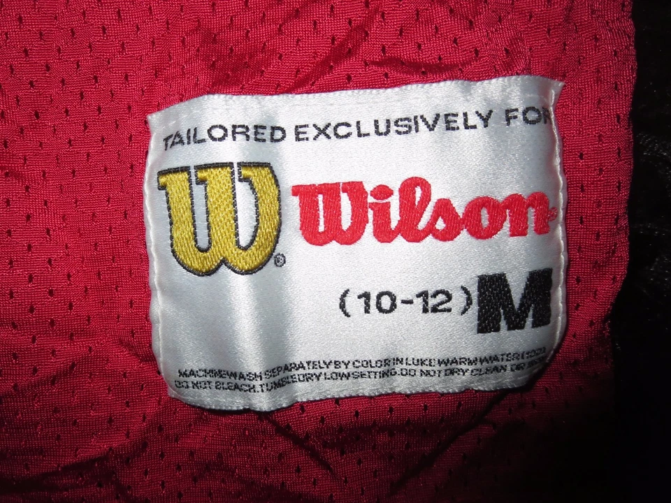 Camiseta Eric Rhett #32 Tampa Bay Buccaneers Wilson NFL Juvenil M 10-12 Florida Foto 4 de 4