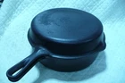 Griswold Erie Small Logo Hinged Combo Cooker No. 80-1103A/8-1102B EUC Exception