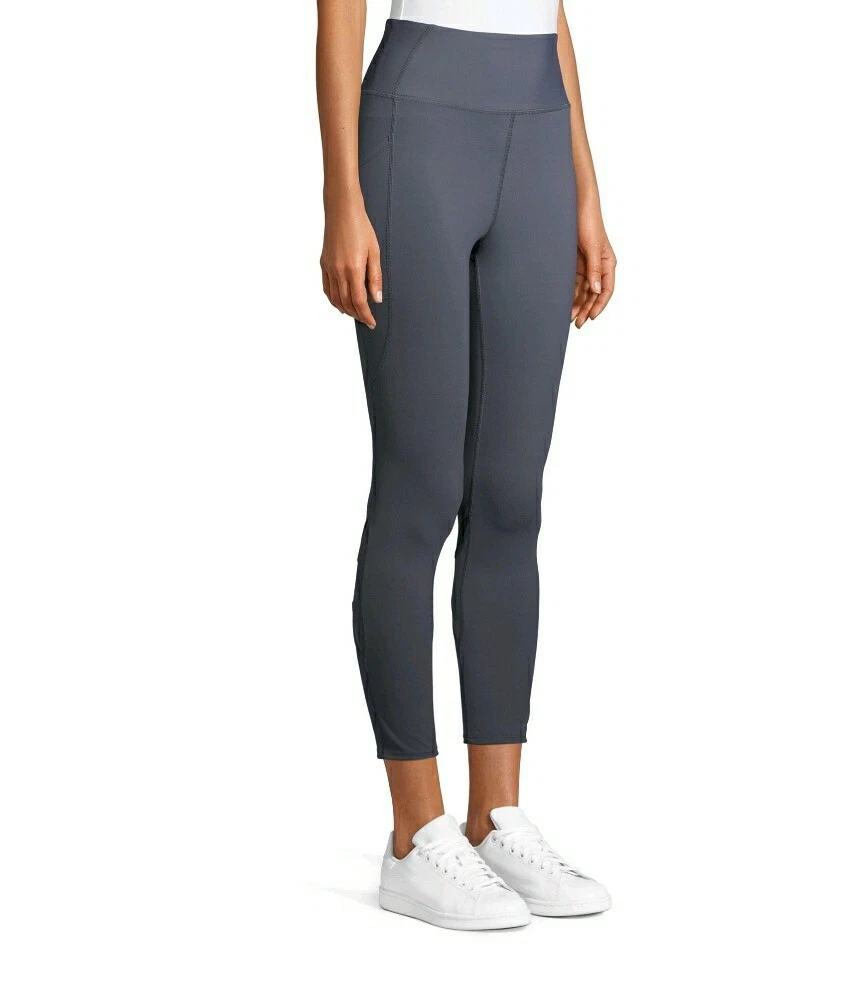 Avia Gray Flex Tech Capri Activewear Leggings Medium